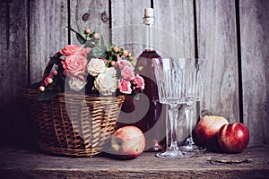 Rustic still life