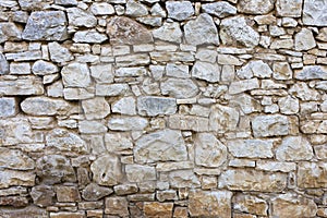 Rustic stone wall for background