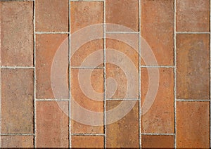 Rustic Terracotta tiles for balconies or outdoor floors. photo