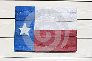 Rustic Texas Flag