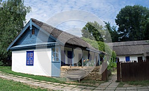 Rustic traditional Russian-Lipovan household from Danube Delta