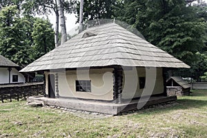 Rustic traditonal romanian old house