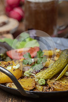 Rustic tyrolean groestl