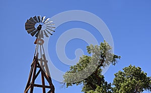 Rustic Vintage Farm House Windmill