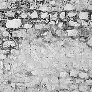 Rustic Vintage Wall. Copy Space Texture for design. Stock Photo