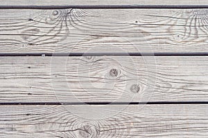 Rustic weathered barn wood background with knots and nail holes