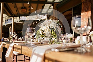 Rustic Wedding reception photo