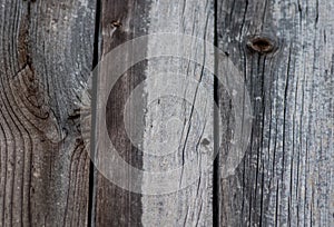 Rustic wood boards from old barn copy space