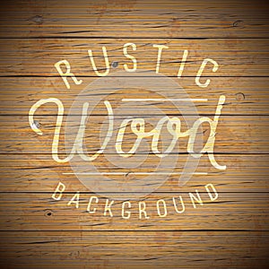 Rustic wood planks vintage background