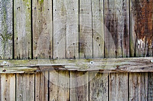 Rustic wooden fence texture background