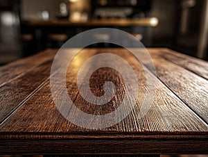 Rustic Wooden Tabletop