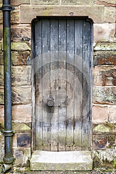 Rustic worn Medieval Door