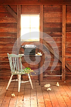 Rustic Writers station