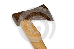 Rusting axe