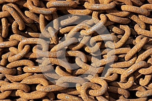 Rusting chains