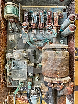 Rusting Electric Panel