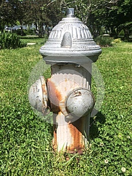 Rusting Fire hydrant