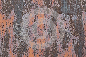 Rusting metal surface