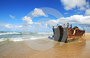 Rusting Shipwreck