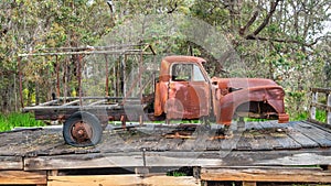 A Rusting Truck in Australia