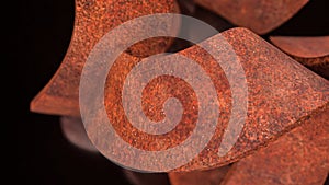 The Rusty Abstract Background for texture concept 3d rendering