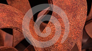 The Rusty Abstract Background for texture concept 3d rendering