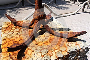 Rusty anchor