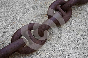 Rusty Anchor Chain