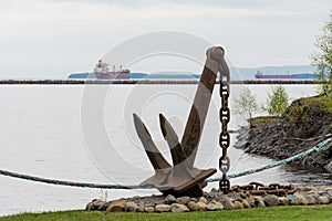 Rusty Anchor at Thunder Bay Harbour
