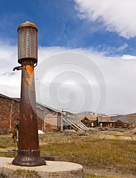 Rusty Antique Gas Pump