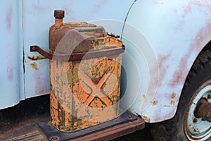 Rusty Antique U.S. Military Gas Can - ca. 1945