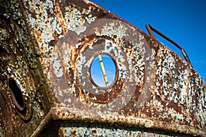 Rusty boat