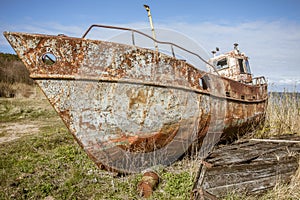 Rusty boat