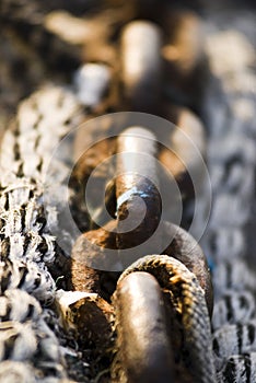 Rusty Boat Chain