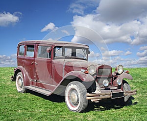 Rusty car