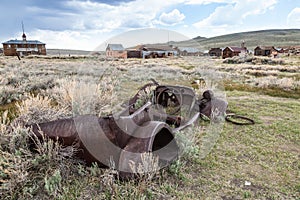 Rusty Car in Desert