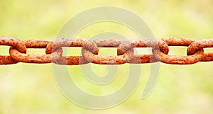 Rusty chain