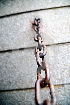 Rusty chain