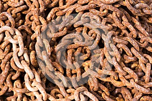 Rusty Chain Background