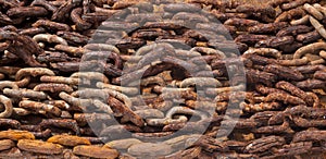 Rusty Chain Background Texture