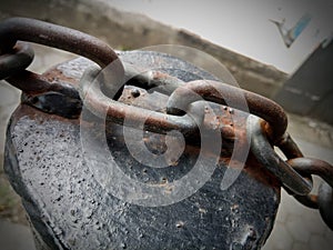 Rusty chain