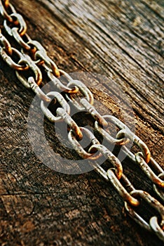 Rusty chain