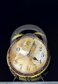 Rusty clock