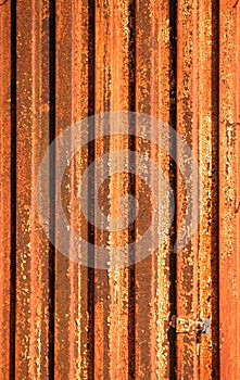 Rusty Corrugated Iron