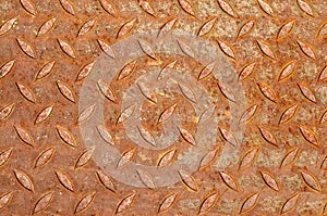 Rusty Diamond plate