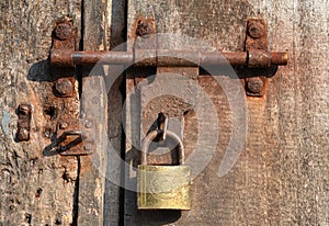 Rusty Door Lock