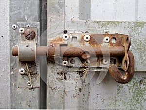 Rusty Door Lock
