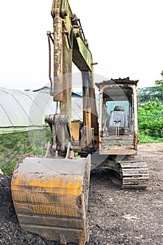 Rusty Excavator