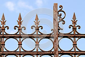 Rusty Fence