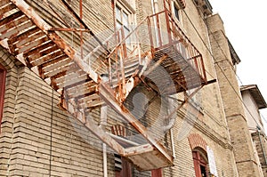 Rusty Fire Escape